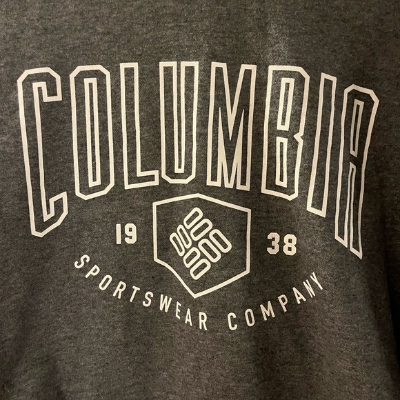 Columbia Men's Hart Mountain Regular-Fit Fleece Logo Crewneck, size M - Picture 2 of 4